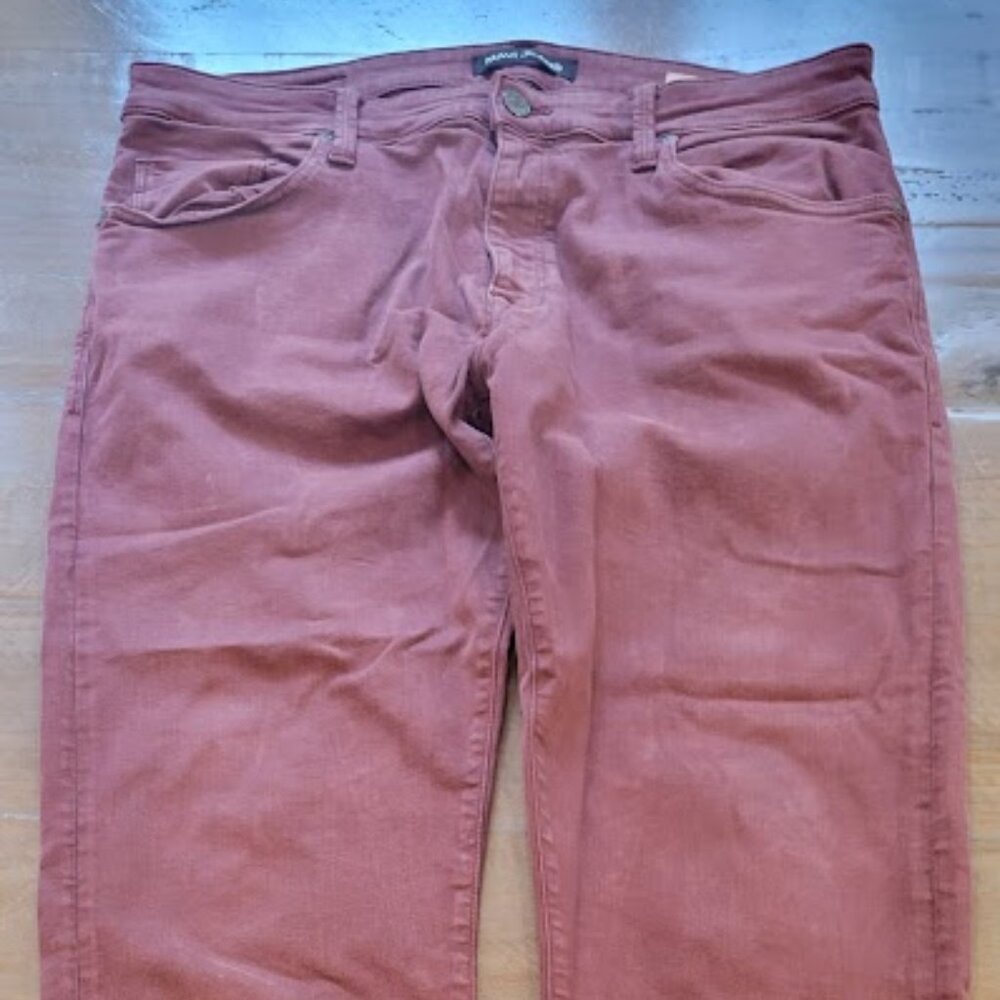 Mavi Men's Jeans, Size 36/32, Soft Red
